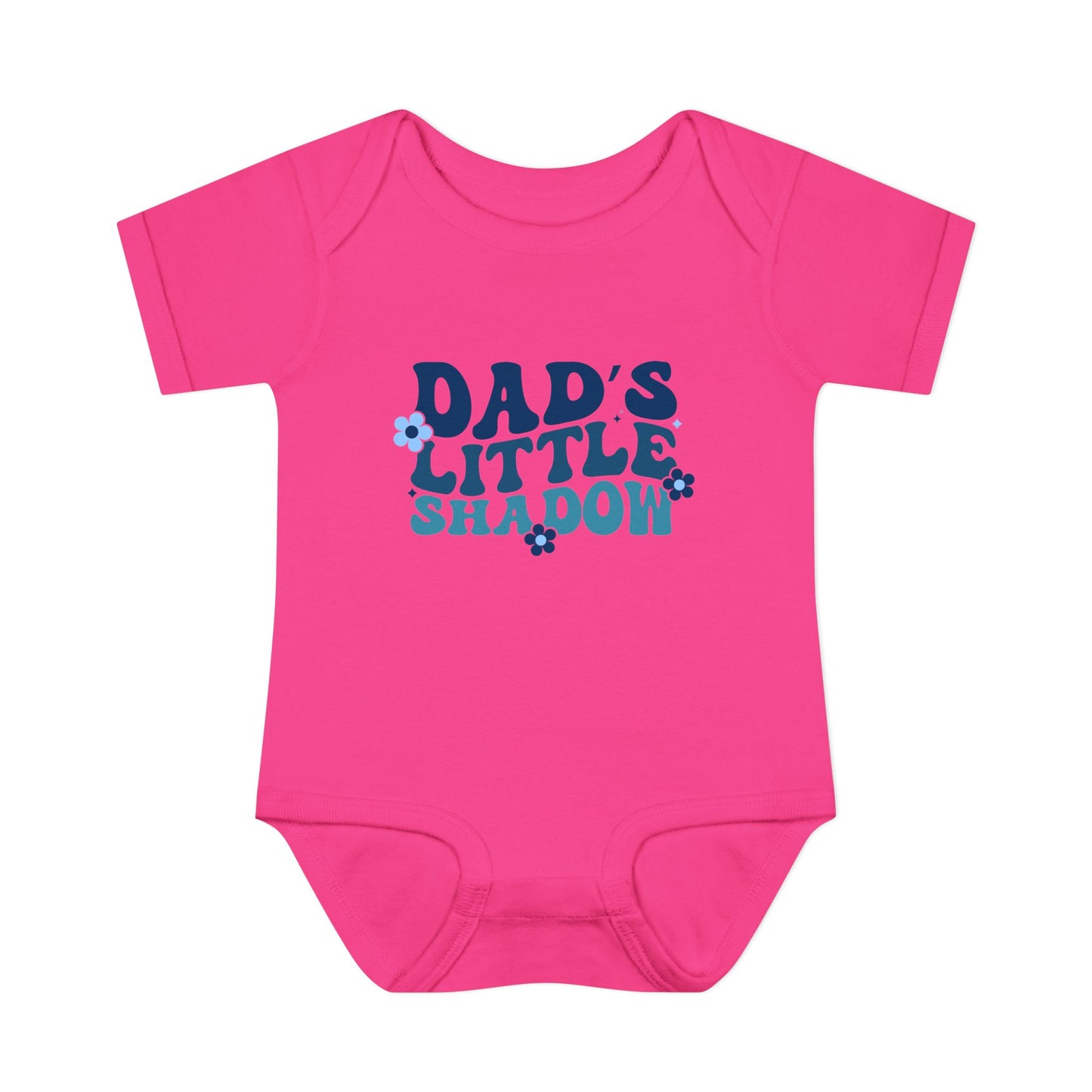 Dad's Little Shadow Infant Baby Rib Bodysuit