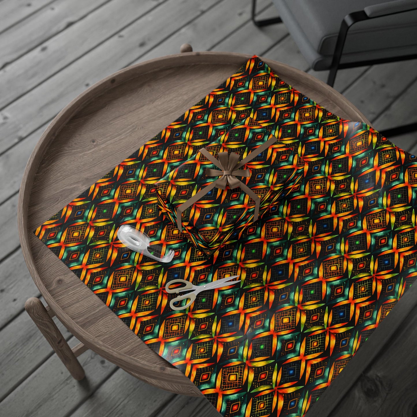 Legacy Lines Kwanzaa Wrapping Paper