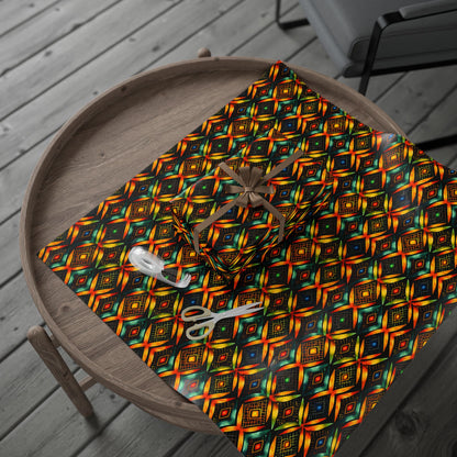 Legacy Lines Kwanzaa Wrapping Paper