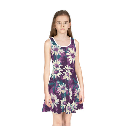 Twilight Daisy Meadow Girls' Sleeveless Sundress