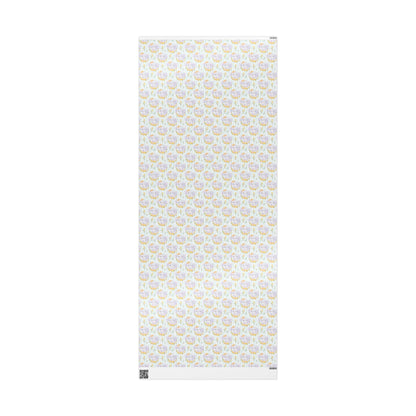 Elephant in Bloom Wrapping Paper