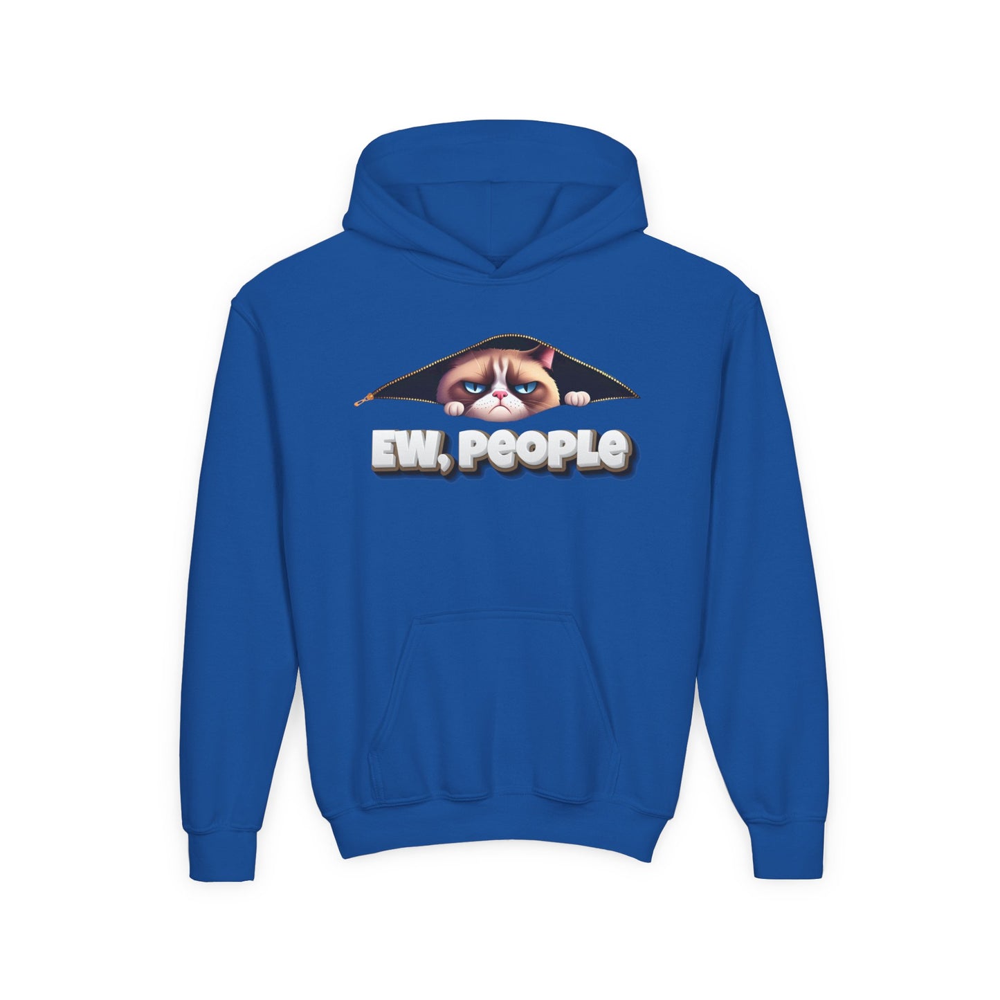 Ew People (Grumpy Cat) Youth Hoodie