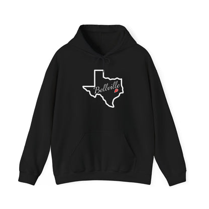 Bellville Texas Adult Heavy Blend™ Hooded Sweatshirt