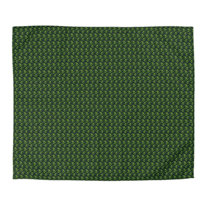 Emerald Canopy Frogs Microfiber Duvet Cover