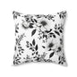 Garden Sketch Throw Pillow