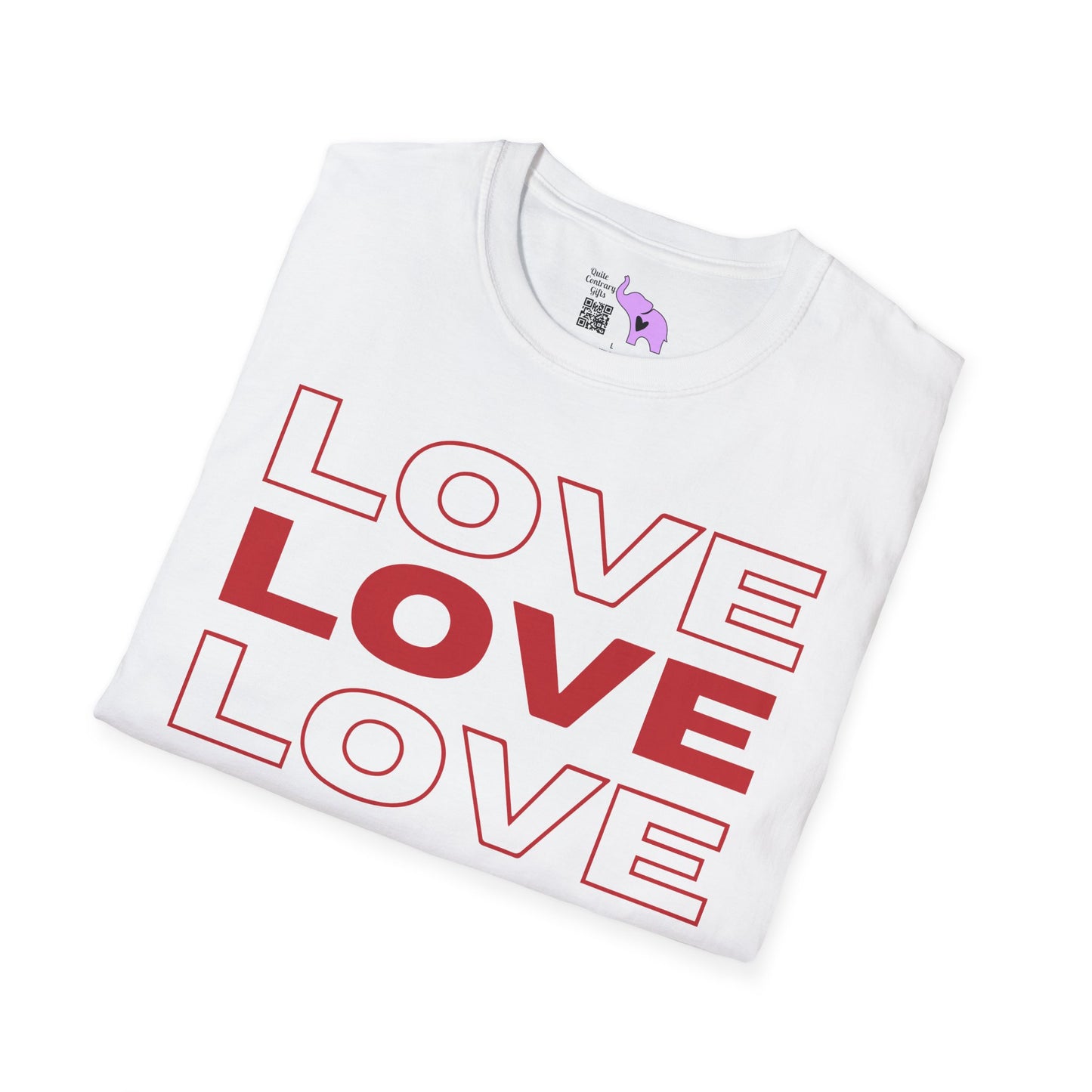 Love x4 Adult T-shirt
