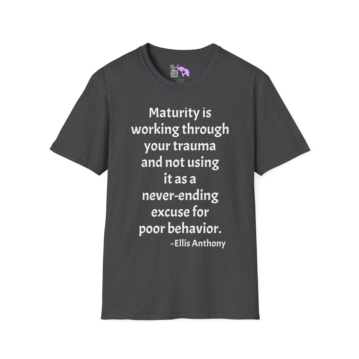 Maturity is... Adult T-shirt