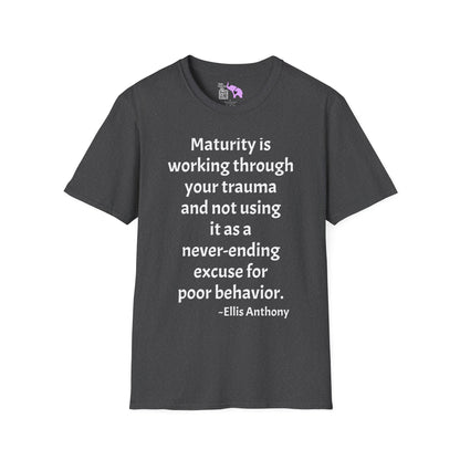 Maturity is... Adult T-shirt