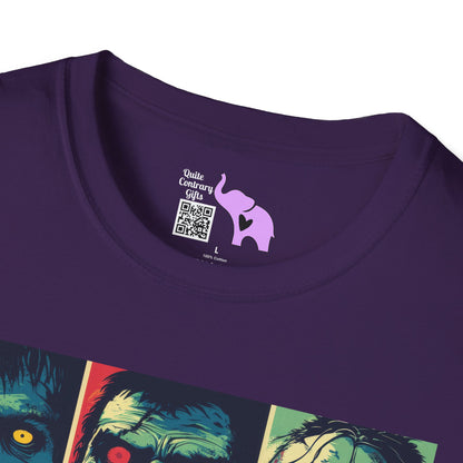 Halloween Monster 2 Adult T-shirt