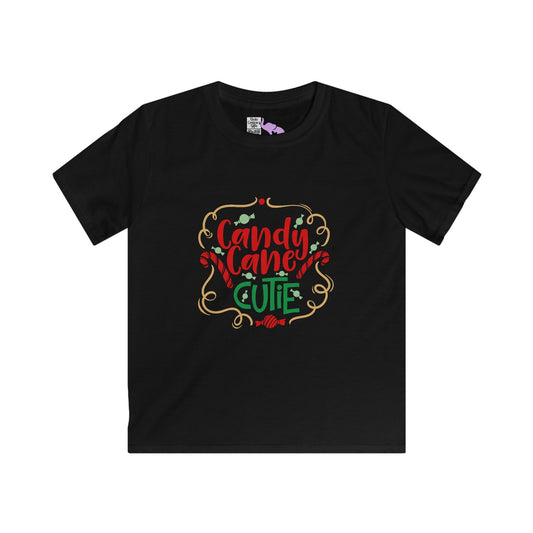 Candy Cane Cutie Youth Softstyle Tee