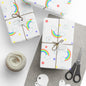 Rainbow Smiles & Stars Wrapping Paper