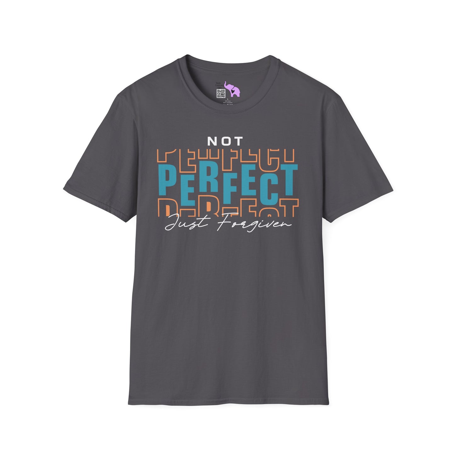 Not Perfect Just Forgiven Adult T-shirt