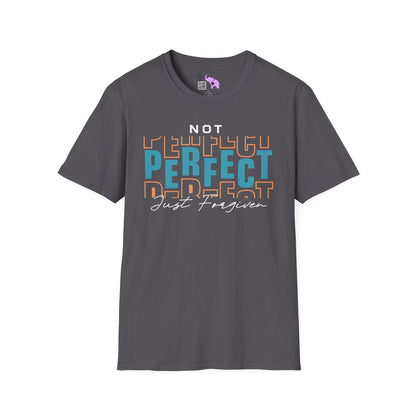 Not Perfect Just Forgiven Adult T-shirt