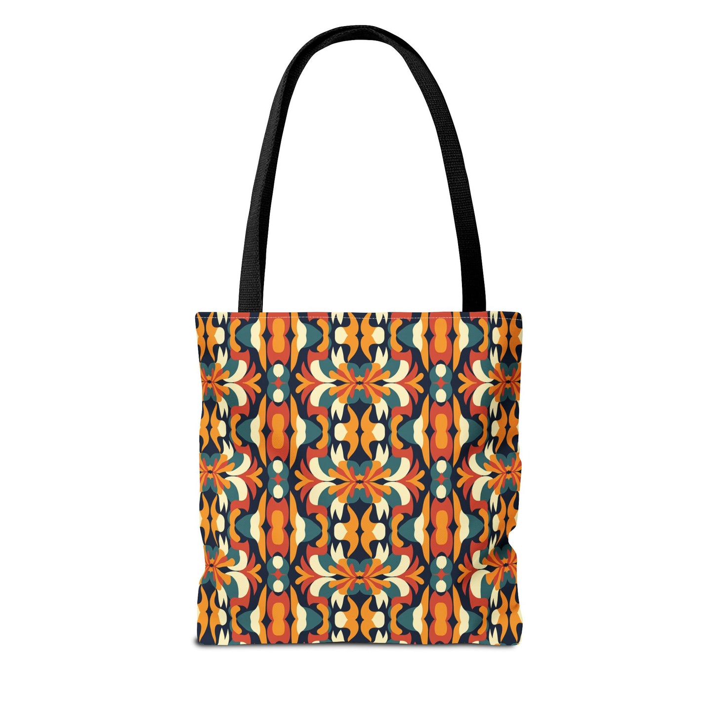 Autumn Kaleidoscope Canvas Tote Bag