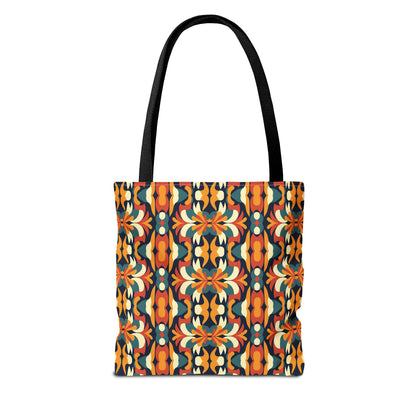 Autumn Kaleidoscope Canvas Tote Bag