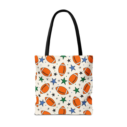 Touchdown Stars Canvas Tote Bag