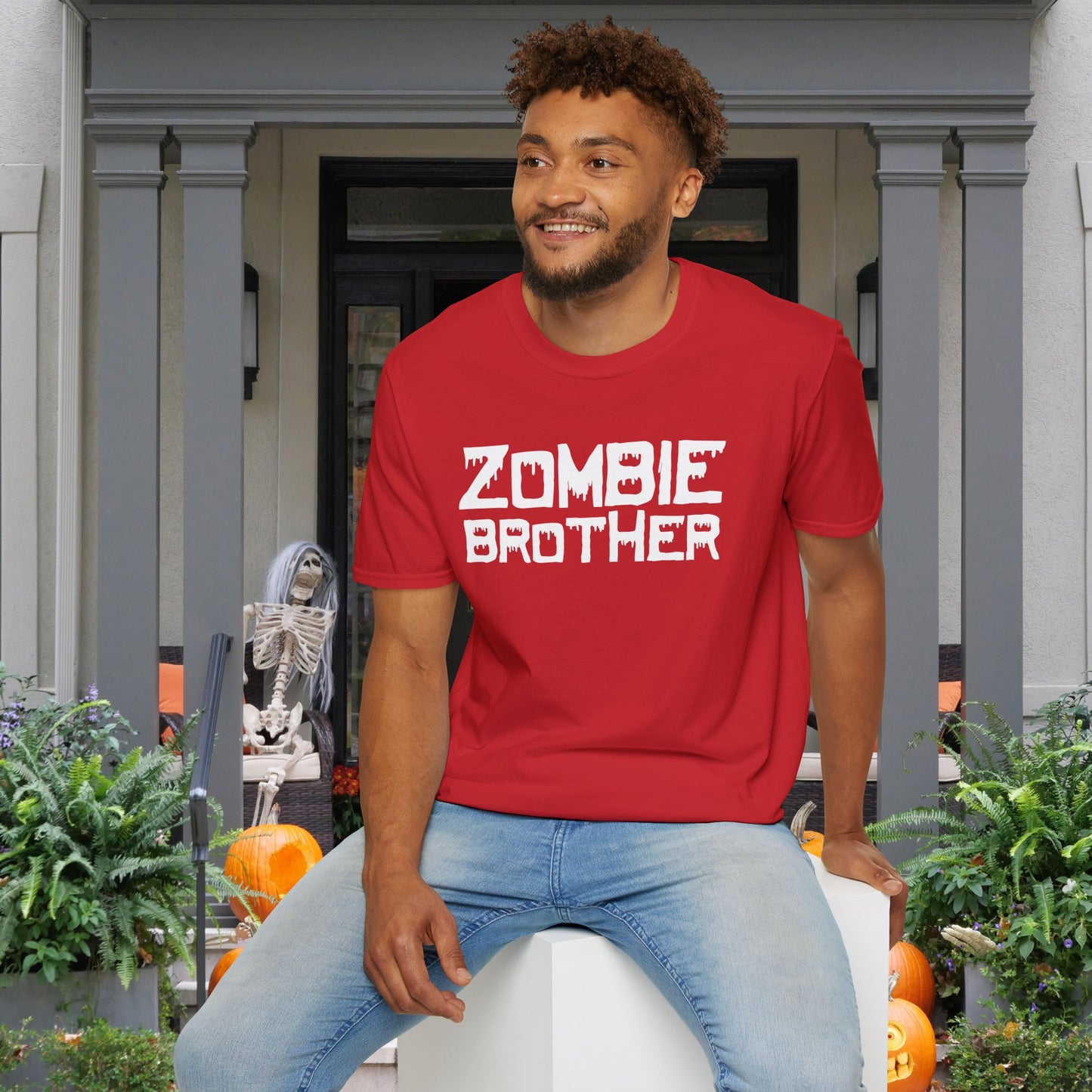 ""Zombie Brother Adult T-shirt