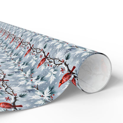 Cardinals in the Snow Wrapping Paper