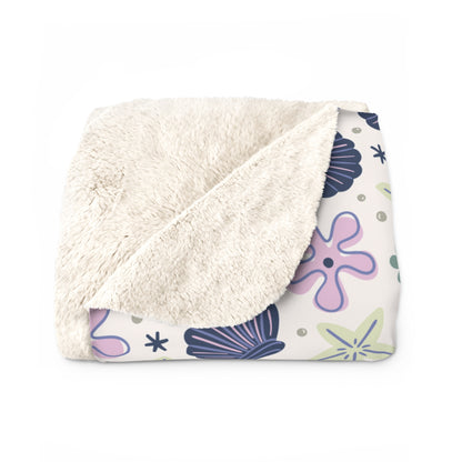 Shellflower Cove Fleece Blanket