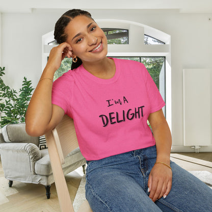 I'm A Delight Adult T-shirt