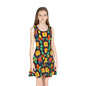 Candlelight Burst Girls' Sleeveless Sundress