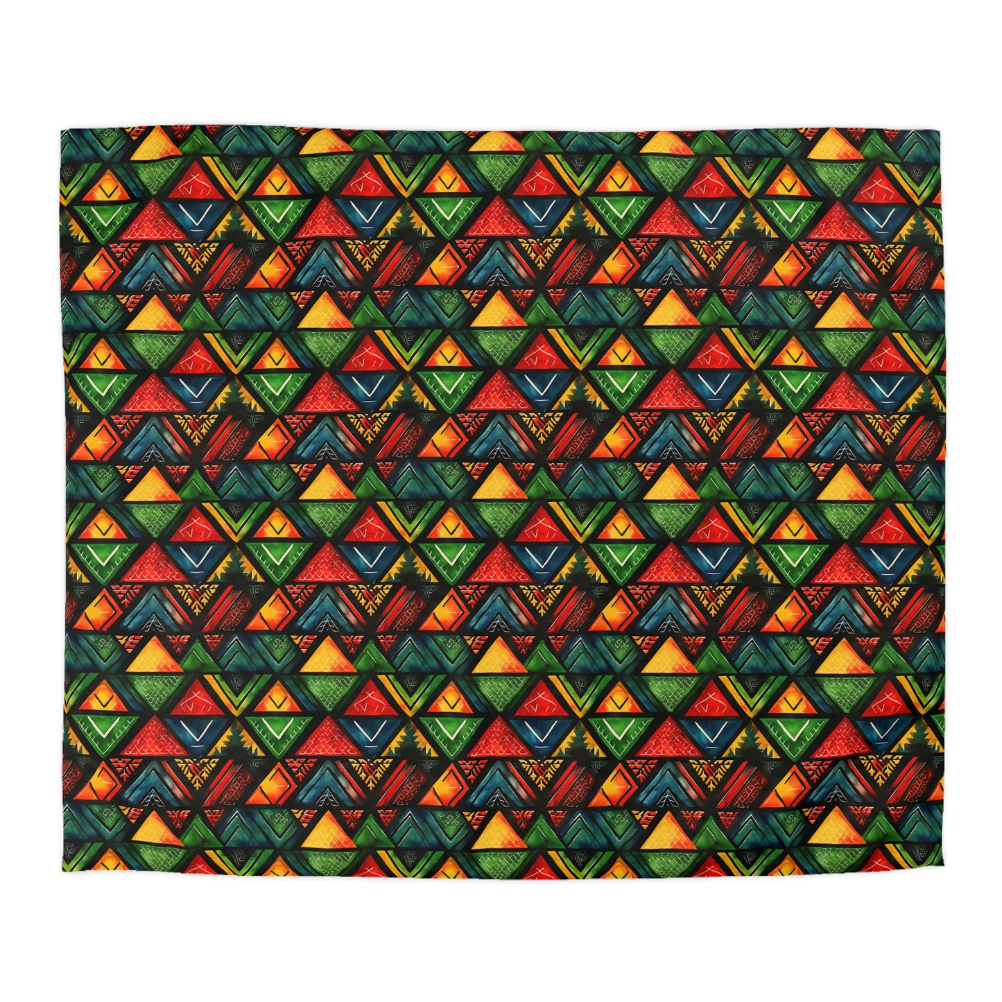 Ancestor Echo Microfiber Duvet Cover