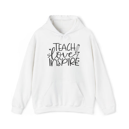 Teach Love Inspire Heavy Blend™ Hooded Sweatshirt