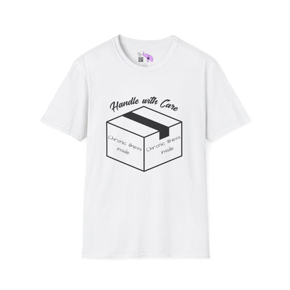 Handle With Care Chronic Illness Inside Adult T-shirt
