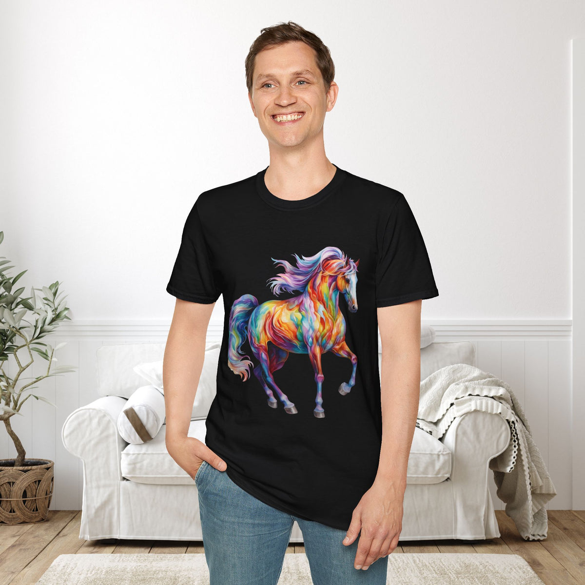 Dreamscape Stallion Adult T-shirt