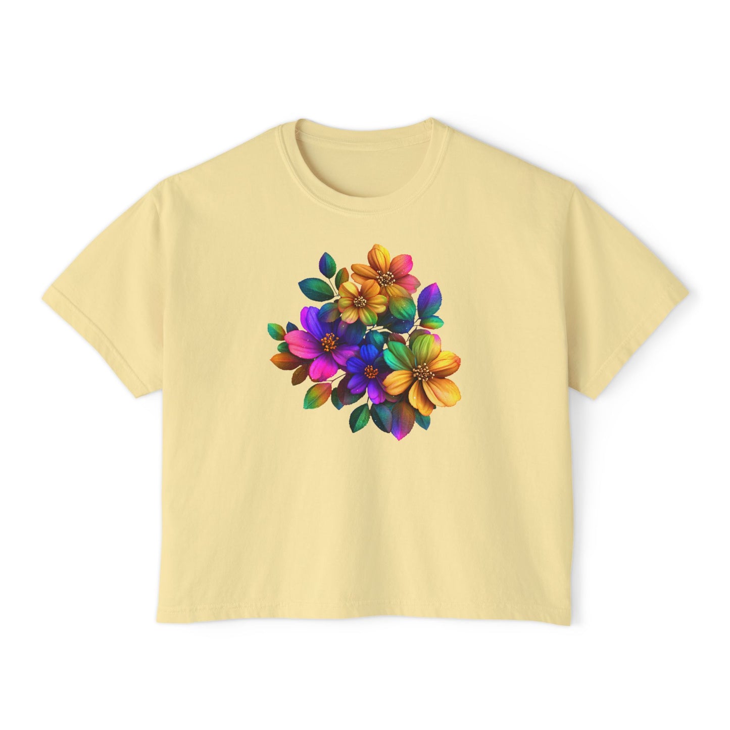 Burst of Bloom Women's Boxy Tee
