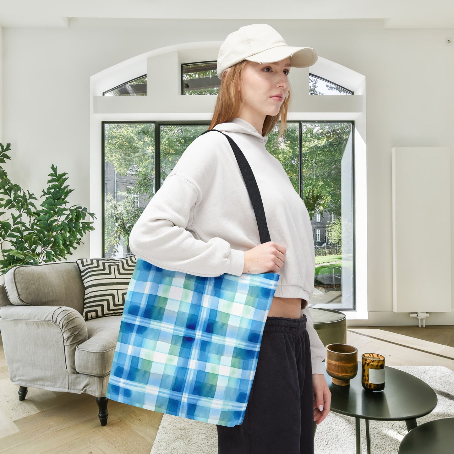 Ocean Sunset Canvas Tote Bag