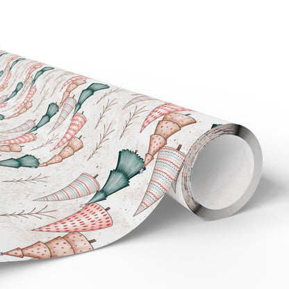 Merry Pines Wrapping Paper