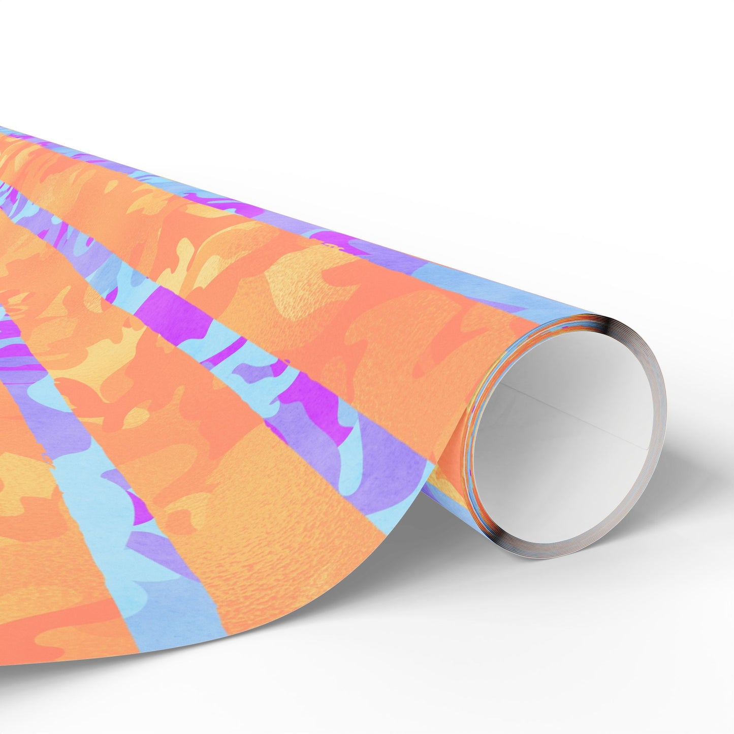 Split Spectrum Camo Wrapping Paper