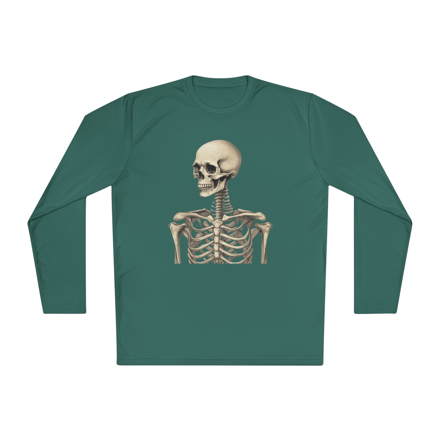 Skeleton Person Adult Long Sleeve Tee