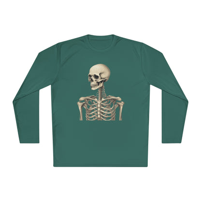 Skeleton Person Adult Long Sleeve Tee