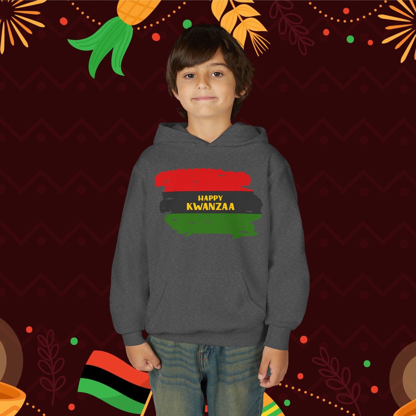 Unity in Color Youth Heavy Blend Hoodie