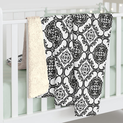 Ornamental Symmetry Fleece Blanket