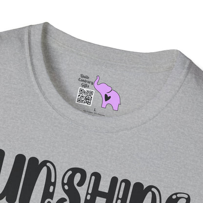 Sunshine Mixed With A Little Hurricane Adult T-shirt