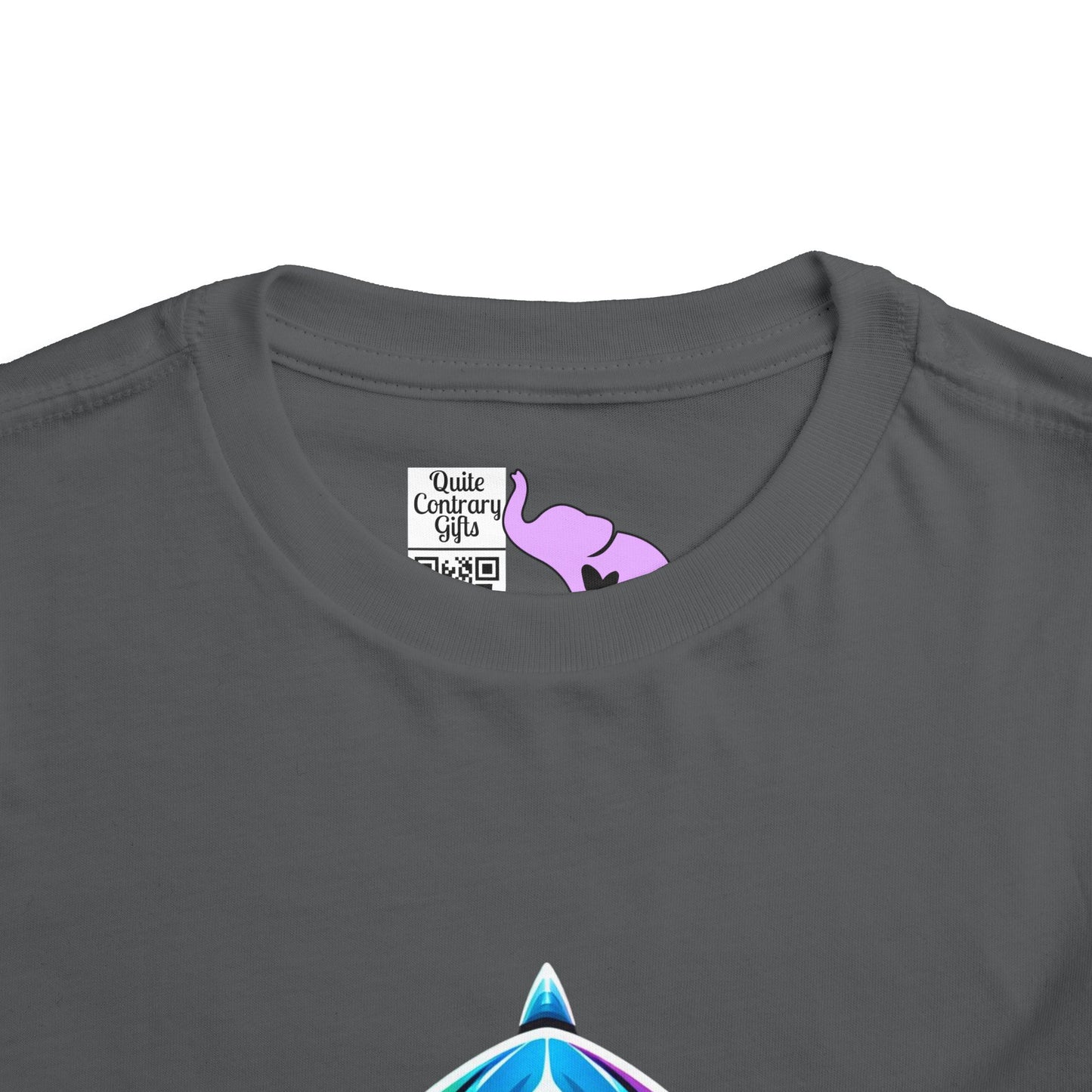 Colorful Shark Toddler Tee