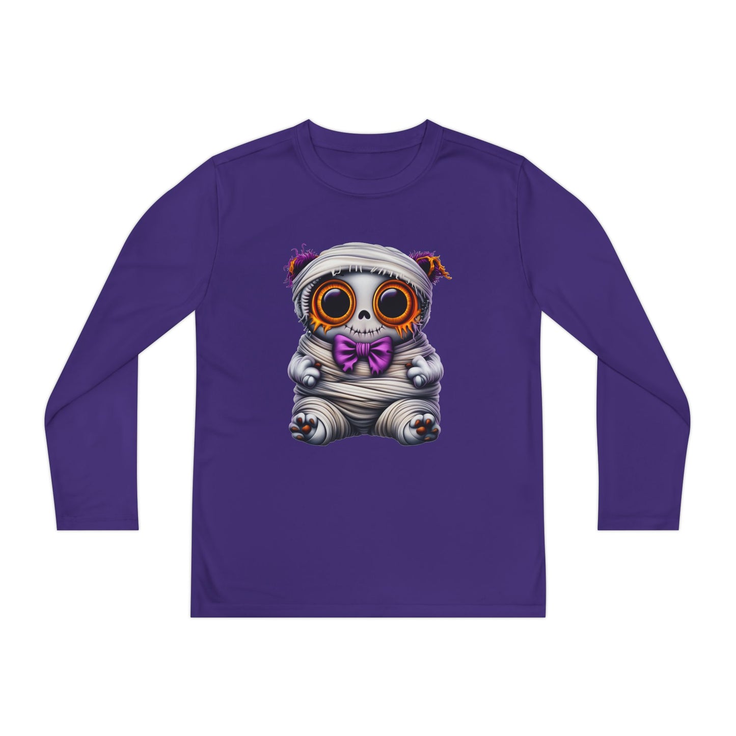 Mummy Bear Youth Long Sleeve Tee