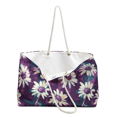 Twilight Daisy Meadow Weekender Bag