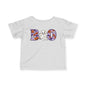 Cute Floral Boo w/Ghost Infant Soft T-Shirt