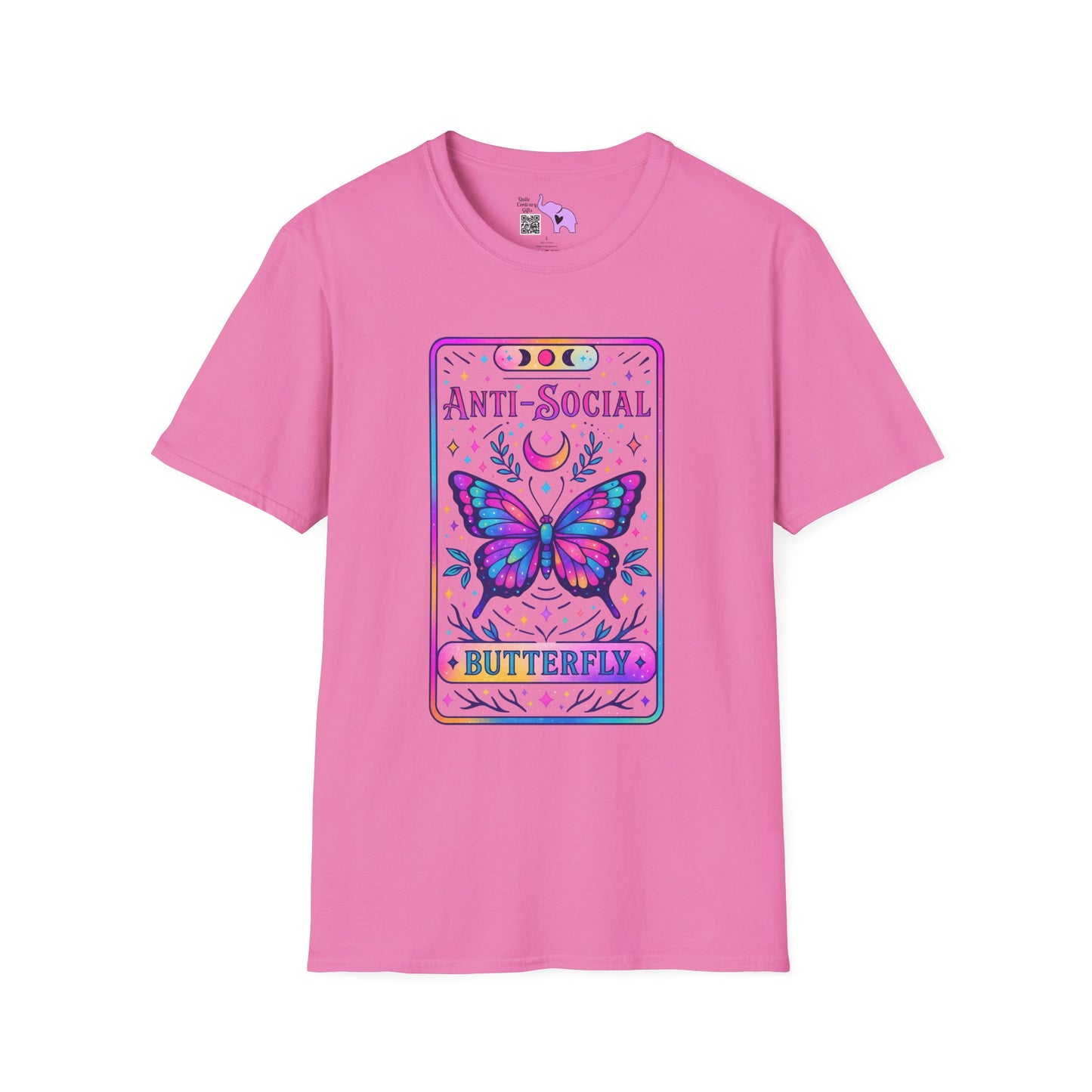 Antisocial Butterfly Adult T-shirt