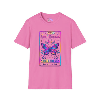 Antisocial Butterfly Adult T-shirt