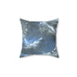 Snowdrift Sheer & Lace Throw Pillow