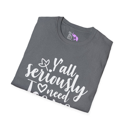 Y'all Seriously Need Jesus Adult T-shirt