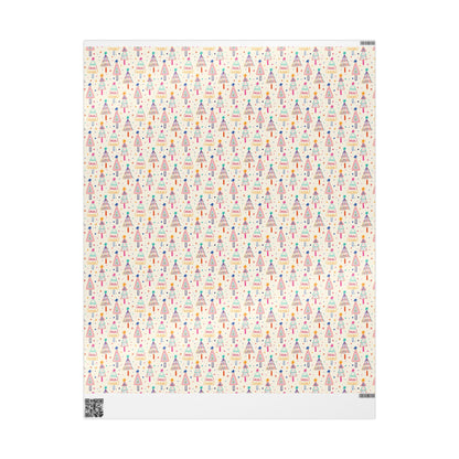 Peaceful Pines Wrapping Paper