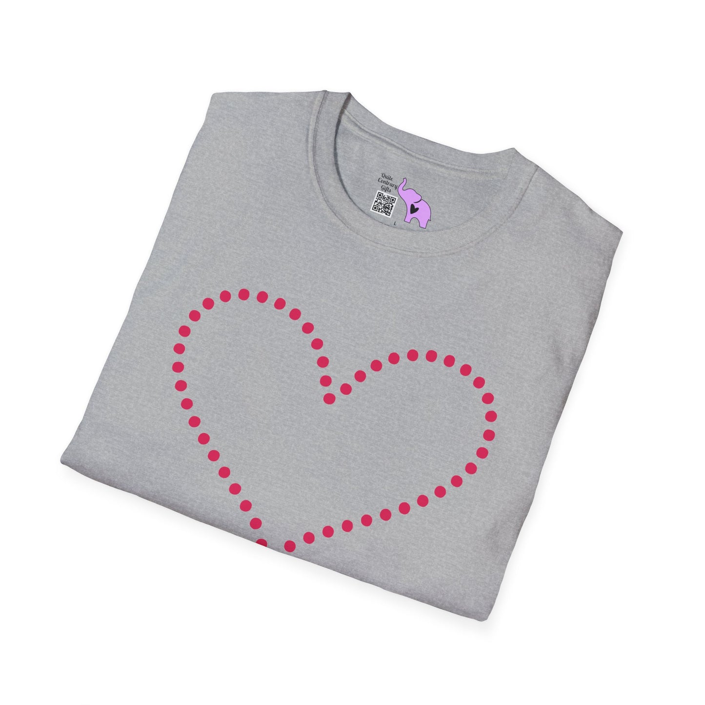 Heart 3 Adult T-shirt