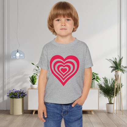 Layered Hearts Heavy Cotton™ Toddler T-shirt