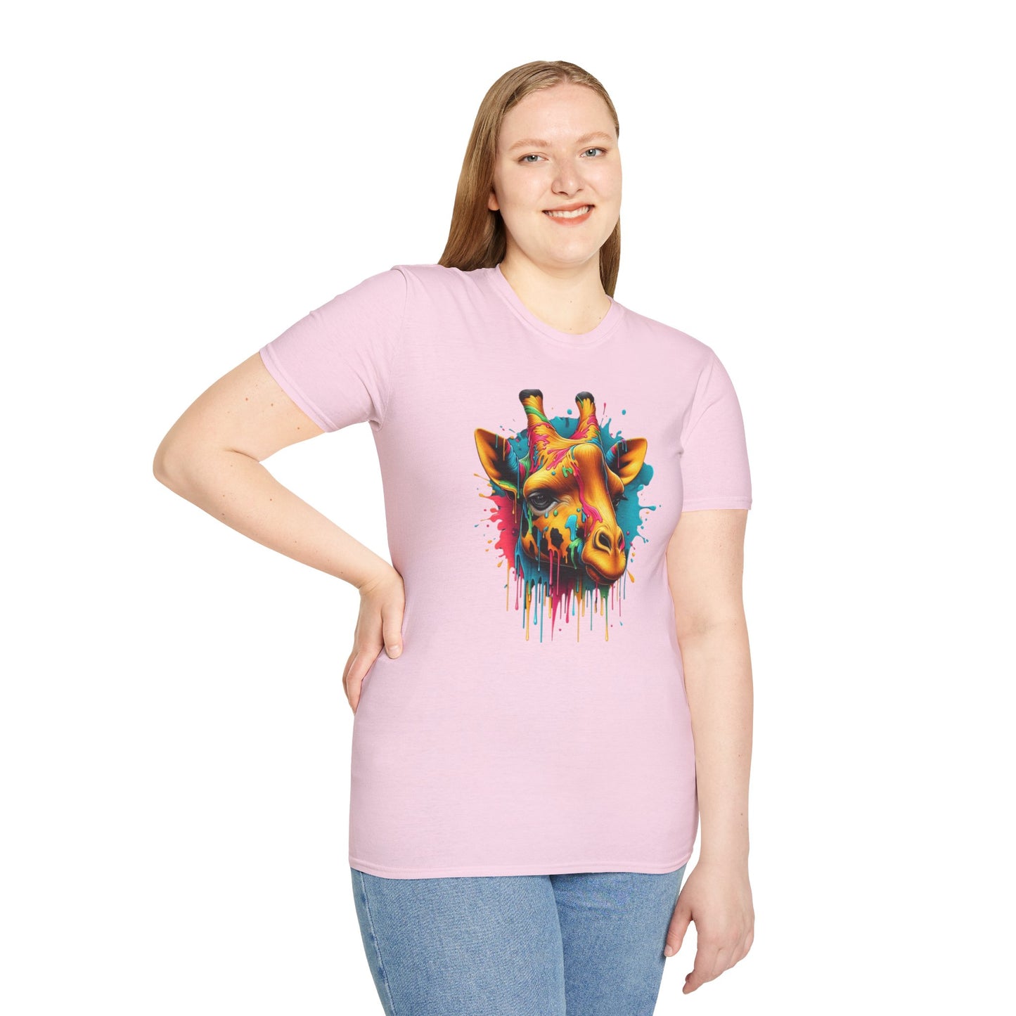 Colorful Giraffe T-shirt